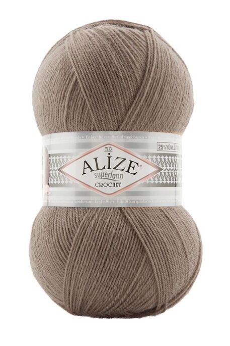 ALİZE - ALİZE SUPERLANA TIĞ 991 Kahve