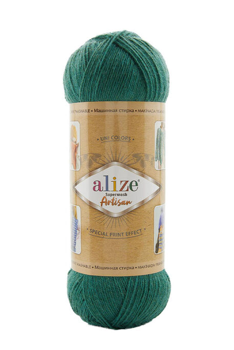 ALİZE - ALİZE SUPERWASH ARTİSAN 532 Çimen