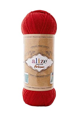 ALİZE SUPERWASH ARTİSAN 56 Kırmızı