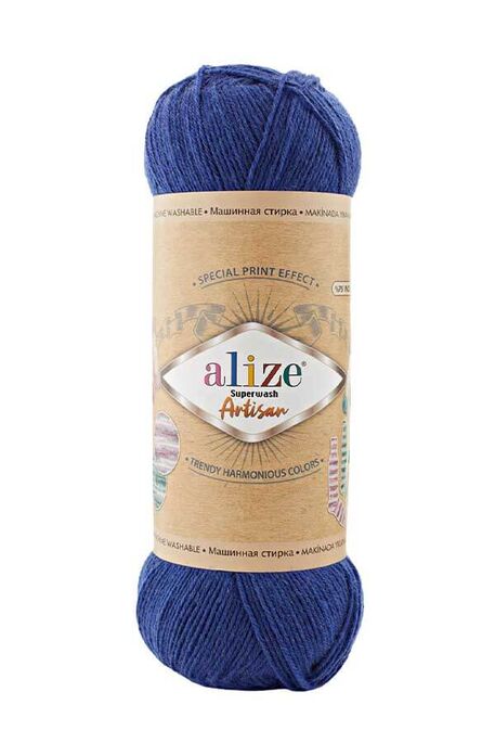 Wohnkult Alize 100 g di lana Superwash Comfort per calze, 33 colori a scelta, monocromatico/multicolore (7652