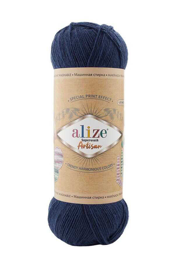 Alize Superwash Artisan 958 Lacivert