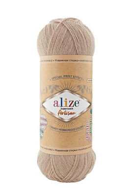 ALİZE - ALİZE SUPERWASH ARTİSAN 431 Bej