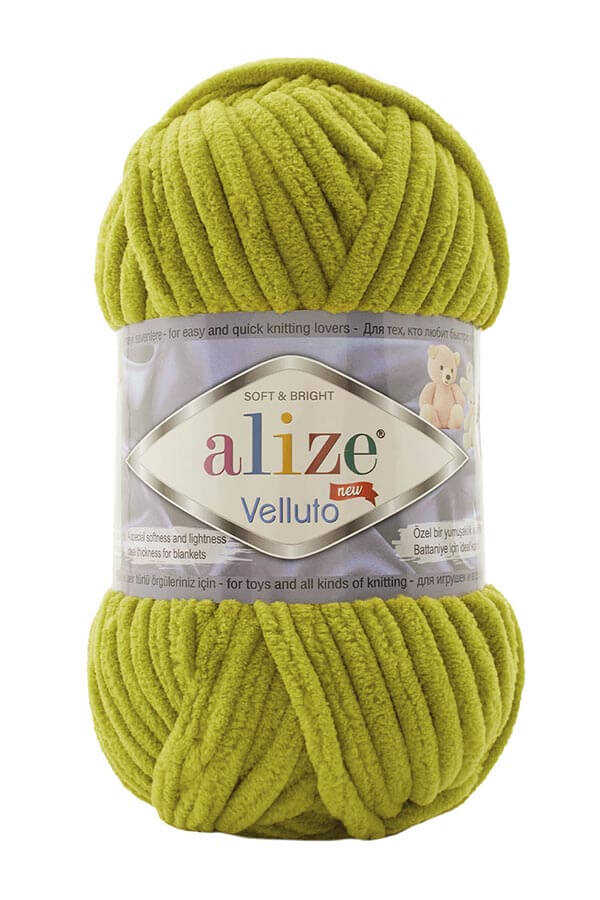 Alize Velluto 11 Fıstık Yeşili