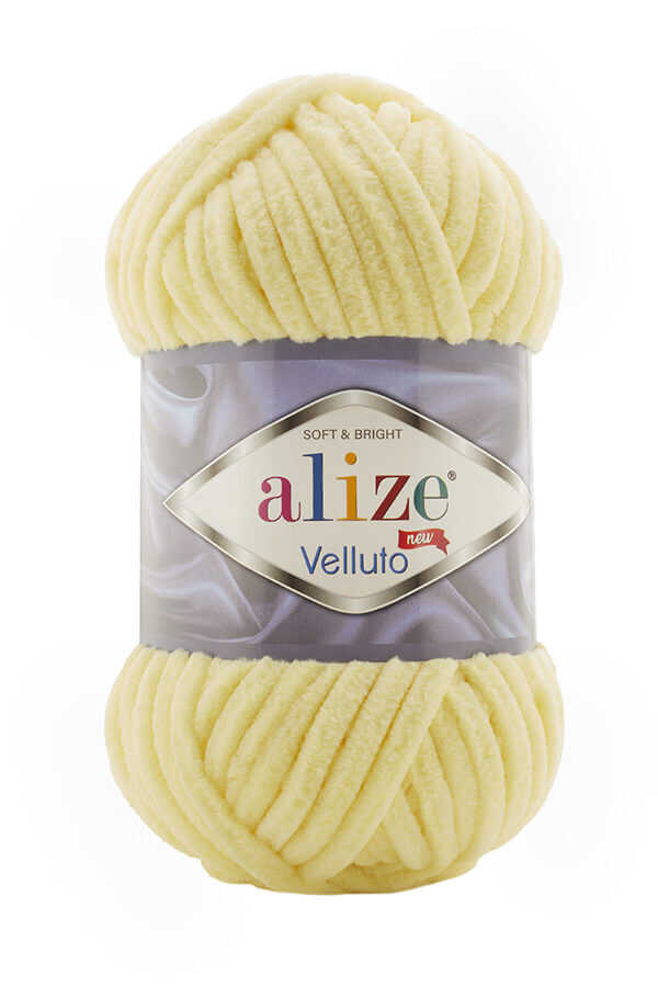Alize Velluto 13 Açık Sarı