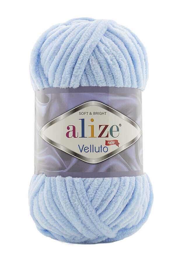 Alize Velluto 218 Bebe Mavi