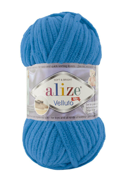 ALİZE - ALİZE VELLUTO 289 Mavi