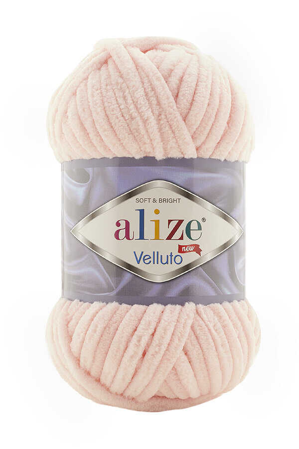 Alize Velluto 340 Pudra Pembe