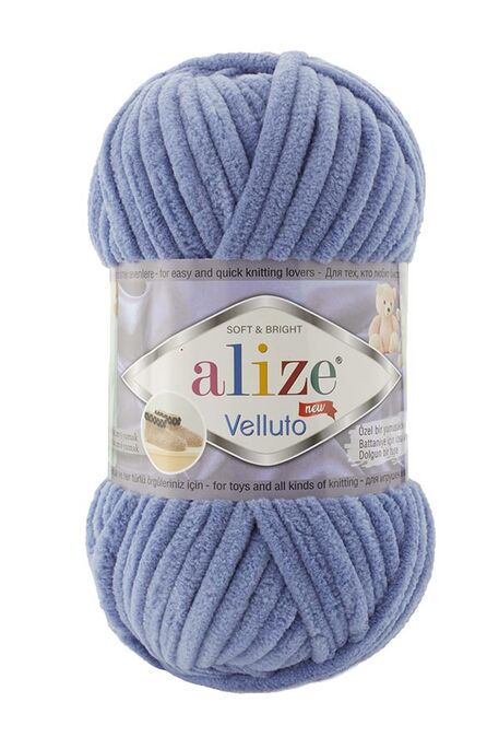 ALİZE VELLUTO 374 Denim - 1