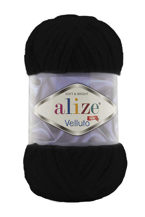 Alize Velluto 60 Siyah