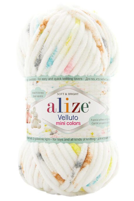 ALİZE - ALİZE VELLUTO MİNİ COLORS 8105