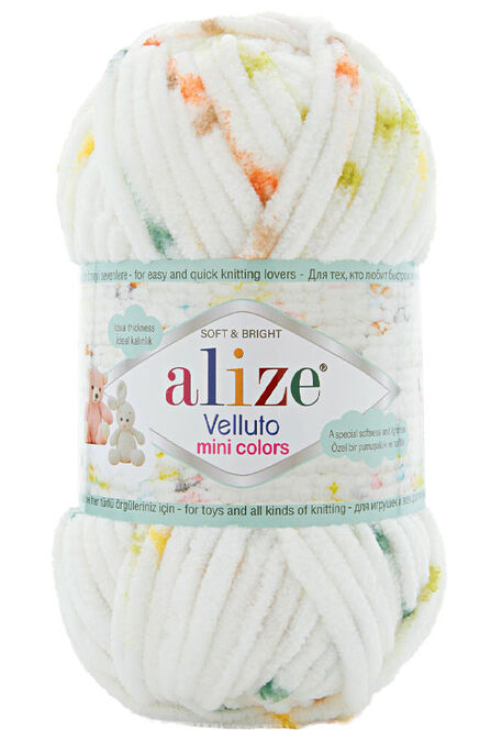 ALİZE - ALİZE VELLUTO MİNİ COLORS 8107