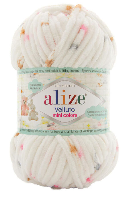 ALİZE - ALİZE VELLUTO MİNİ COLORS 8110