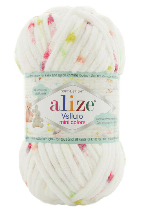 ALİZE - ALİZE VELLUTO MİNİ COLORS 8114