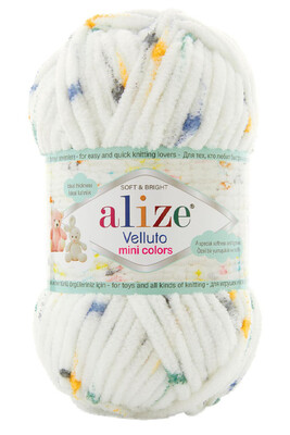 ALİZE - ALİZE VELLUTO MİNİ COLORS 8115