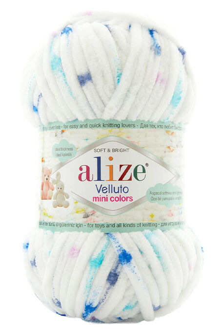 ALİZE - ALİZE VELLUTO MİNİ COLORS 8117