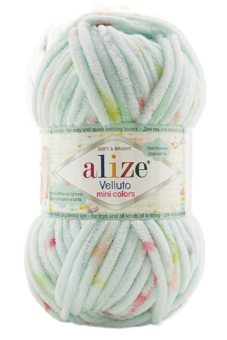 ALİZE - ALİZE VELLUTO MİNİ COLORS 8118