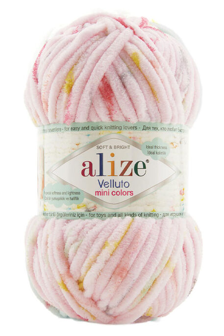 ALİZE - ALİZE VELLUTO MİNİ COLORS 8119