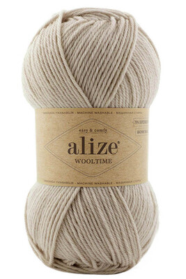 ALİZE - ALİZE WOOLTİME 152 Bej Melanj