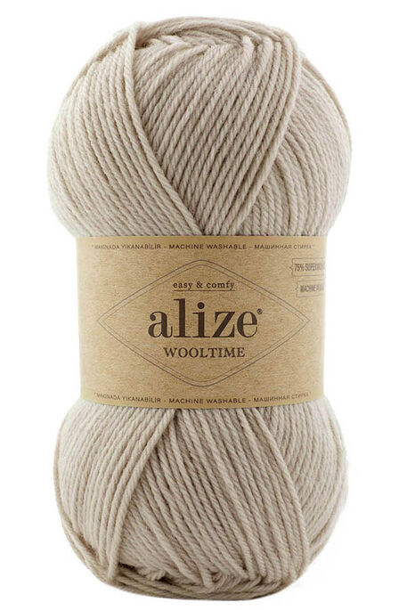 ALİZE - ALİZE WOOLTİME 152 Bej Melanj