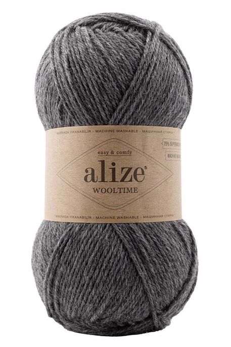 ALİZE - ALİZE WOOLTİME 182 Antrasit
