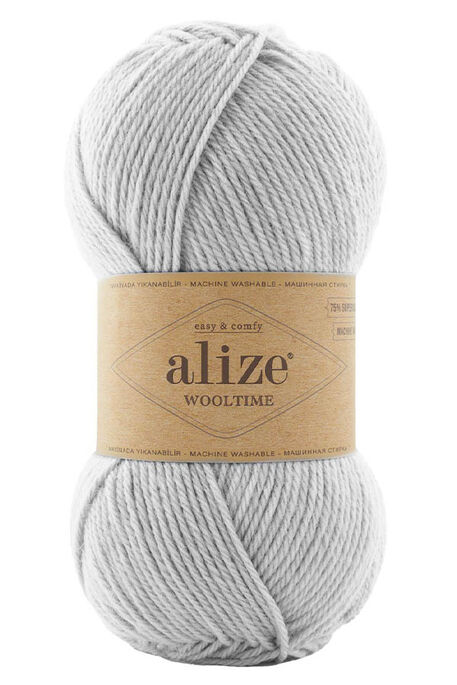 ALİZE - ALİZE WOOLTİME 208 Gri