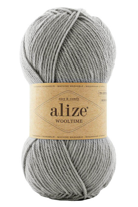 ALİZE - ALİZE WOOLTİME 21 Gri