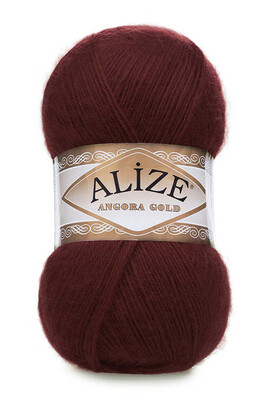 ALİZE - ALİZE ANGORA GOLD 634 CLARET RED BROWN