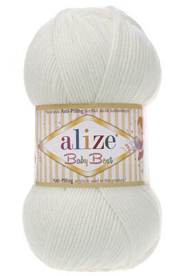 ALİZE - ALİZE BABY BEST 450 PEARL WHITE