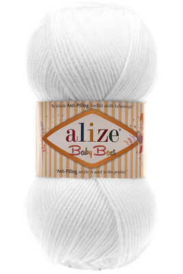 ALİZE - ALİZE BABY BEST 55 WHITE