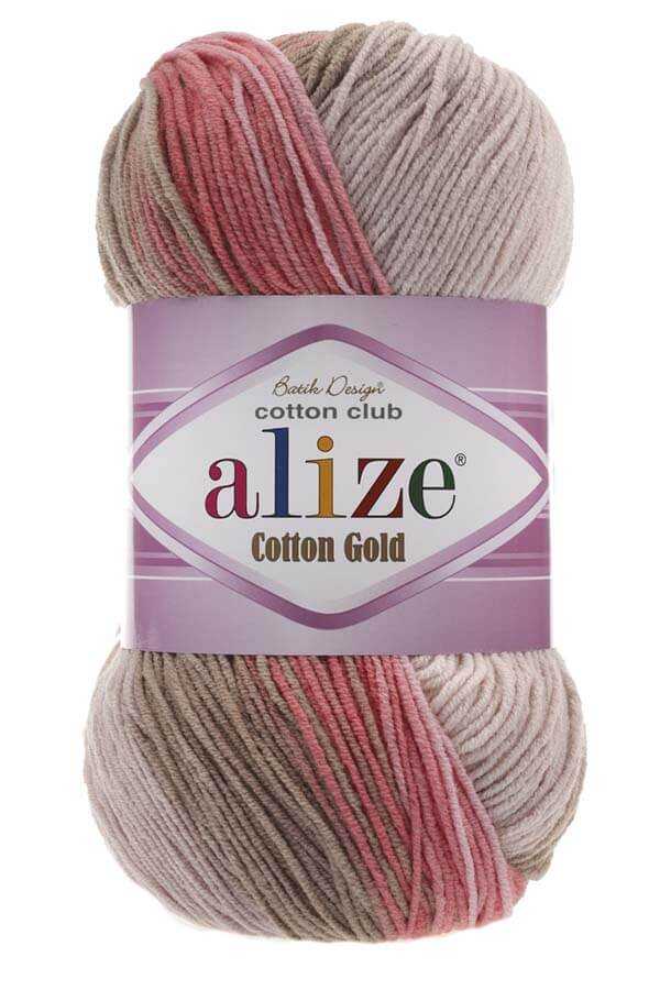 Alize Cotton Gold 43 Magenta Color, Size: One size, Purple