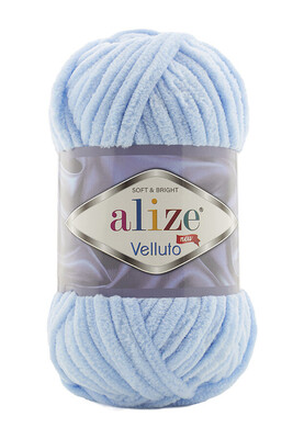 ALİZE - ALİZE VELLUTO 218 BABY BLUE