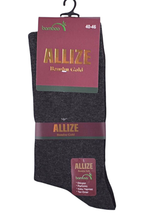 ALLIZE - ALLIZE ERKEK BAMBOO ÇORAP FÜME