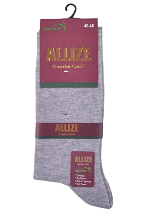 ALLIZE - ALLIZE ERKEK BAMBOO ÇORAP GRİ