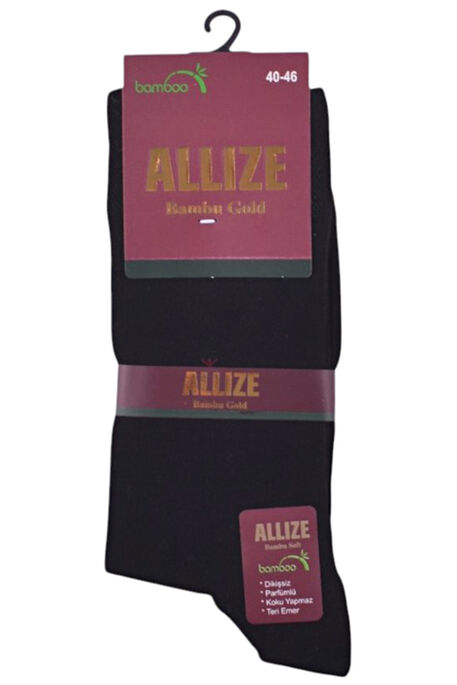 ALLIZE - ALLIZE ERKEK BAMBOO ÇORAP SİYAH
