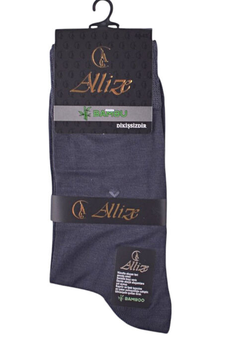 ALLIZE - ALLIZE ERKEK BAMBOO İNCE ÇORAP FÜME