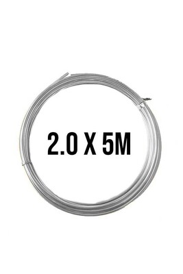  - AMİGURUMİ TEL 2 MM 5MT GÜMÜŞ