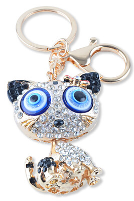  - ANAHTARLIK VE ÇANTA AKSESUARI ÇARM 01 KEDİ