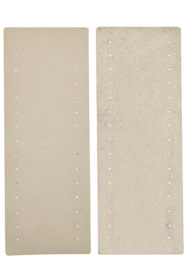  - BAG HANDLE LEATHER 2 PIECES 106 CREAM