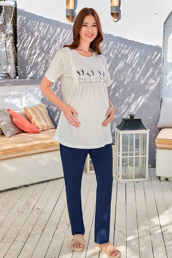 Berrak 9065 Hamile Pijama Takımı