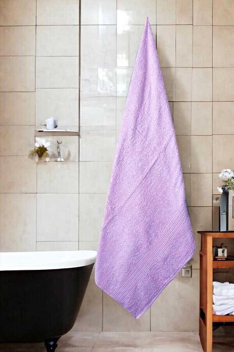 BEYSE - BEYSE BANYO HAVLUSU 90X150 GÜL KURUSU