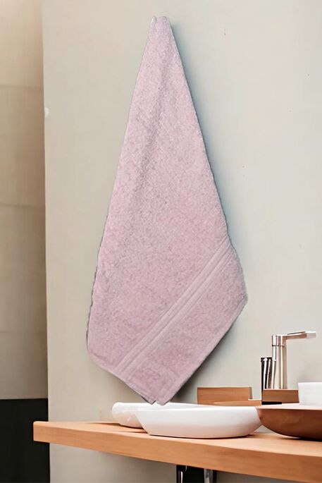 BEYSE - BEYSE YÜZ HAVLUSU 50X90 AÇIK PEMBE