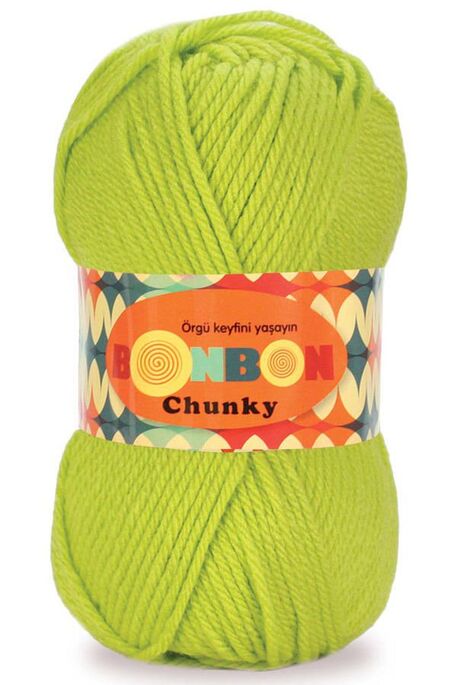 BONBON - BONBON CHUNKY 98228 Fıstık Yeşil