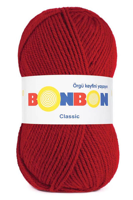 BONBON - BONBON KLASİK 98237 Koyu Kırmızı
