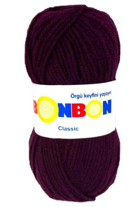 BONBON KLASİK 98578 Koyu Mürdüm - 2