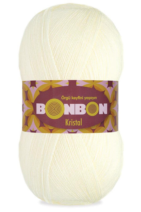 BONBON KRİSTAL 98223 Açık Krem - 1