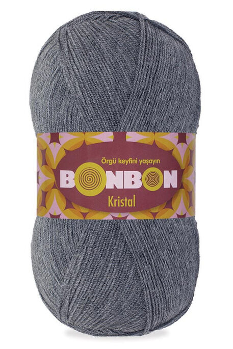 BONBON KRİSTAL 98242 Koyu Gri - 1