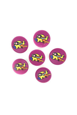  - BUTTONS BABY 1025 PURPLE FLYING 6 PİECES