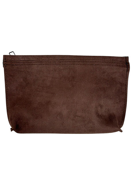  - ÇANTA ASTARI SÜET BÜYÜK KAHVERENGİ