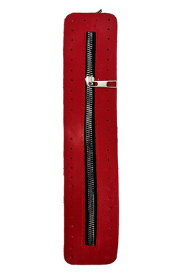  - ÇANTA FERMUARI DERİLİ 30 CM KIRMIZI