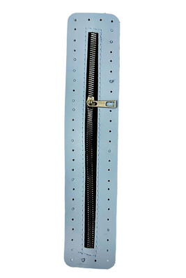  - ÇANTA FERMUARI DERİLİ 30 CM MAVİ